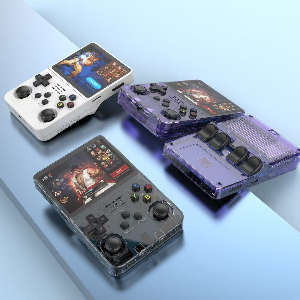 New R36S HD large screen handheld retro portable arcade game console