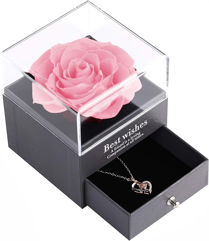 Heart Shaped Necklace with GIft Box