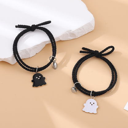 Couple Magnetic Heart Bracelet